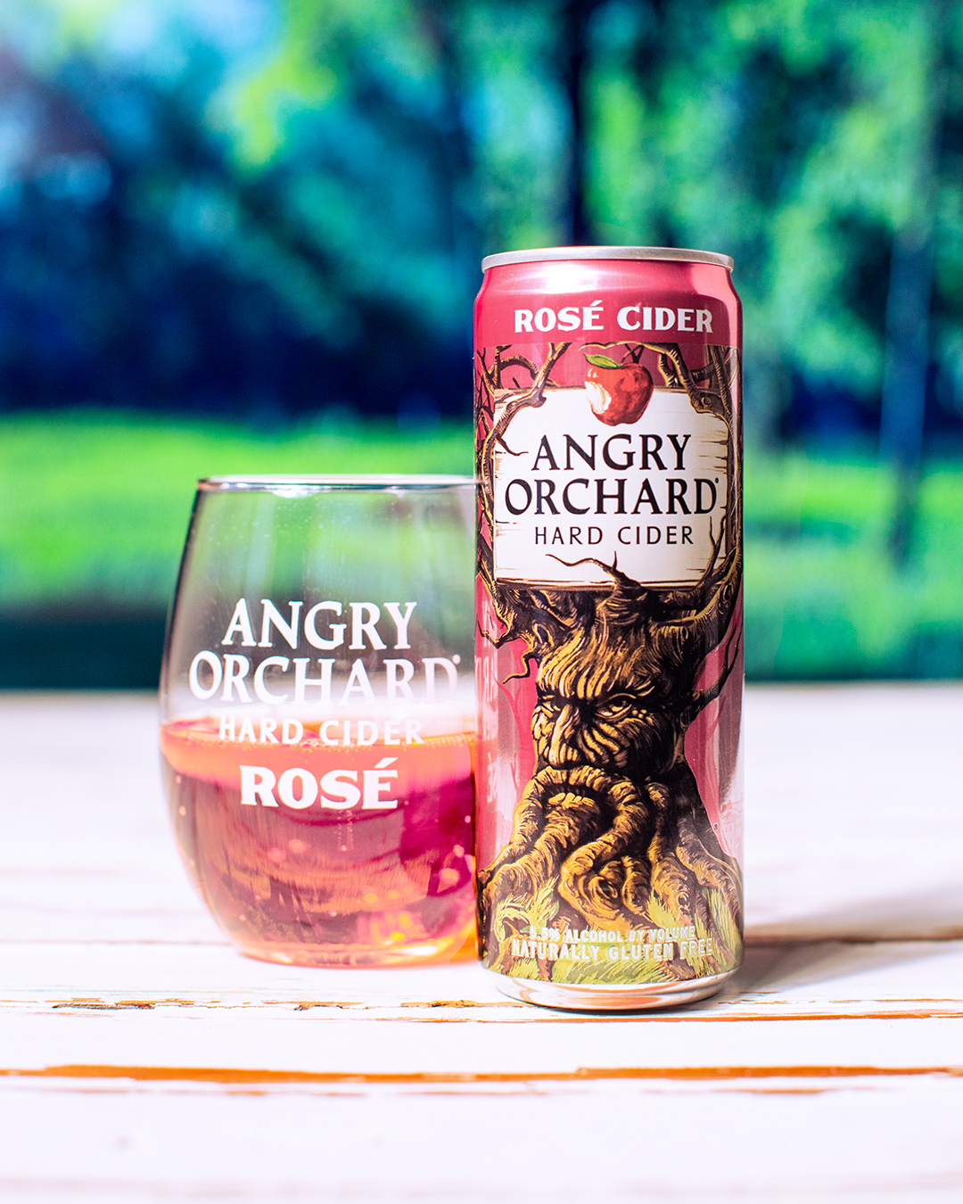 Angry Orchard Rosé is in the rare red-fleshed apples that are used as part of the blend, called Amour Rouge
