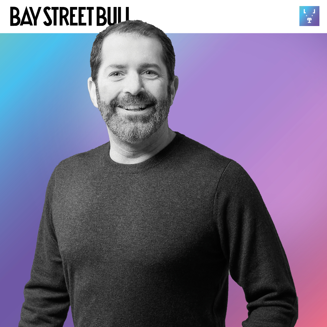 Allbirds CEO Joey Zwillinger Smiling in Sweater against gradient background