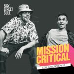 AsapSCIENCE duo in black and white photo with Mission Critical and Bay Street Bull branding