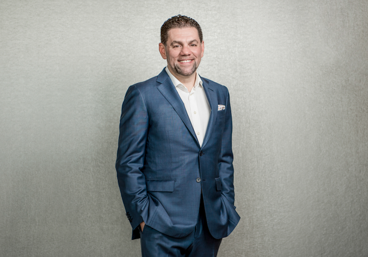 Mohamad Fakih in blue suit