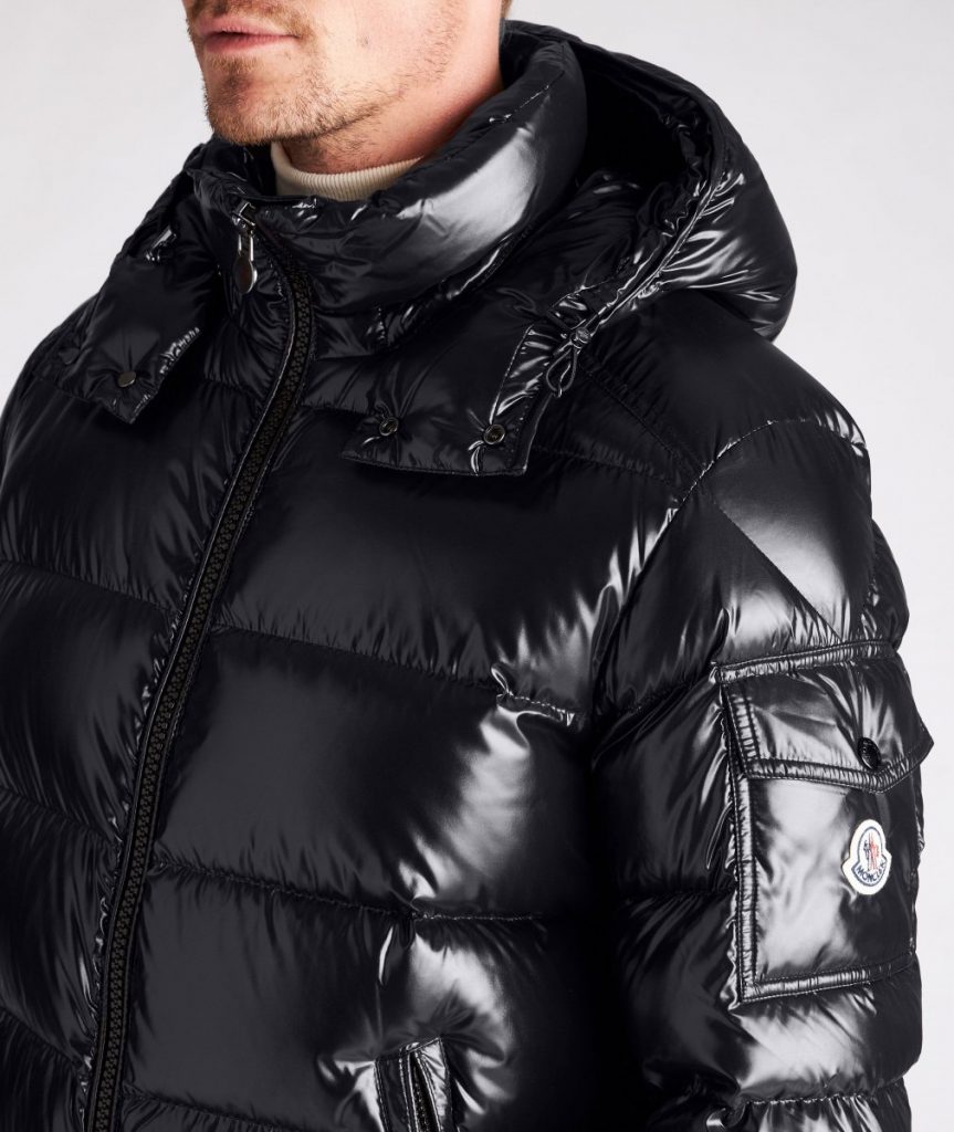 Moncler Maya Hooded Down Puffer Jacket
