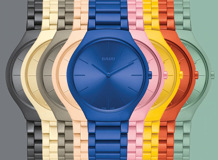 Rado True Thinline Les Couleurs Le Corbusier Watch