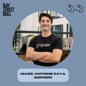 Marc-Antoine Caya (CEO, GoPeer)