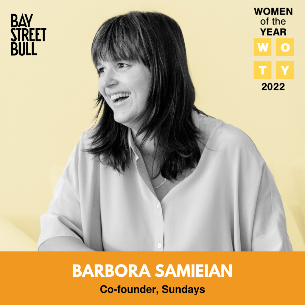 Barbora Samieian (Co-founder, Sundays)